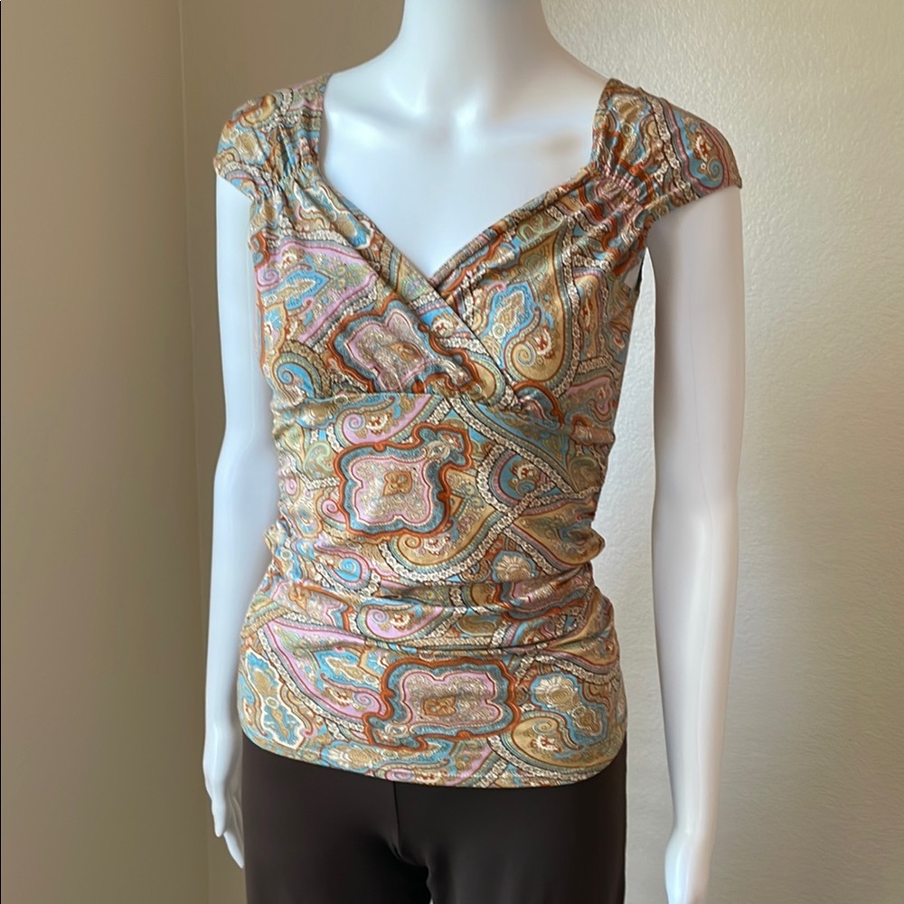 Paisley Print Women’s Top